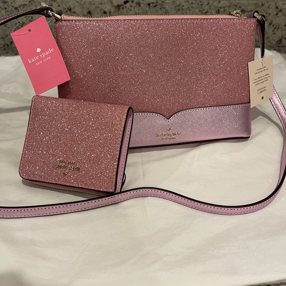 COPY - Kate spade Lola glitter crossbody